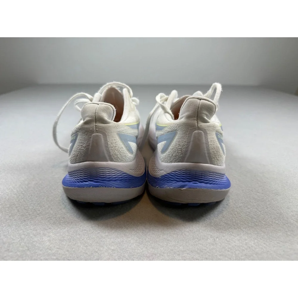 Asics GT-2000 12 Womens Running Shoes White Blue Lime 1012B506 Size 9